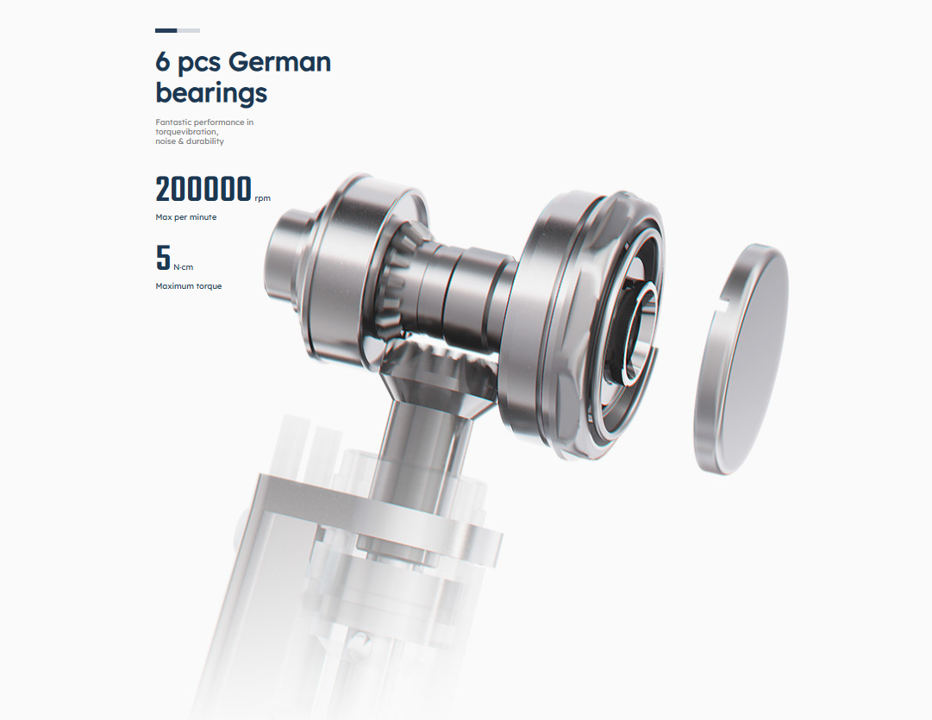 Jinme 1:5 Electric Handpiece Contra Angle for E-type Motors