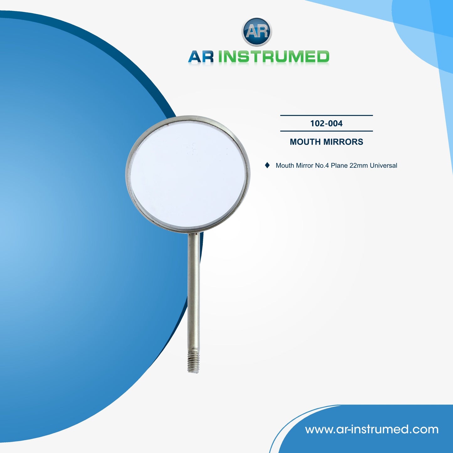 AR Instrumed Examination Instrument Kit Set of 3 - Silicone Handles