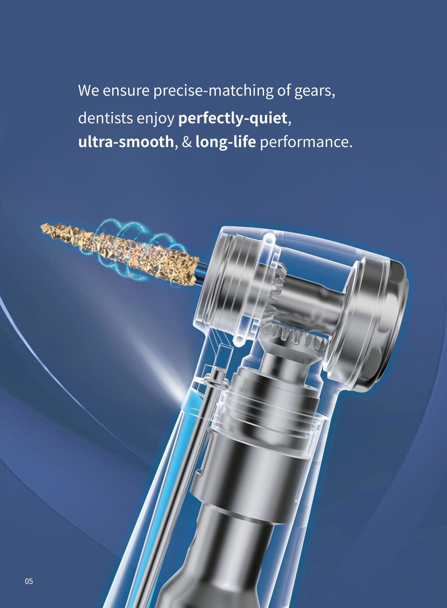 Jinme 1:5 Electric Handpiece Contra Angle for E-type Motors