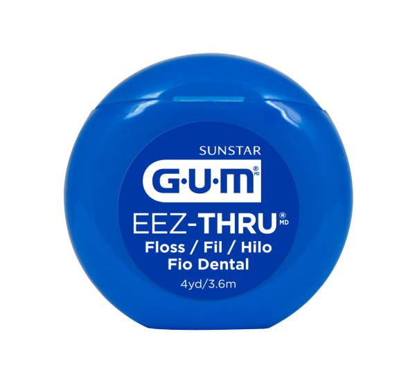 GUM Eez-Thru Floss, 4 yds, 144/bx