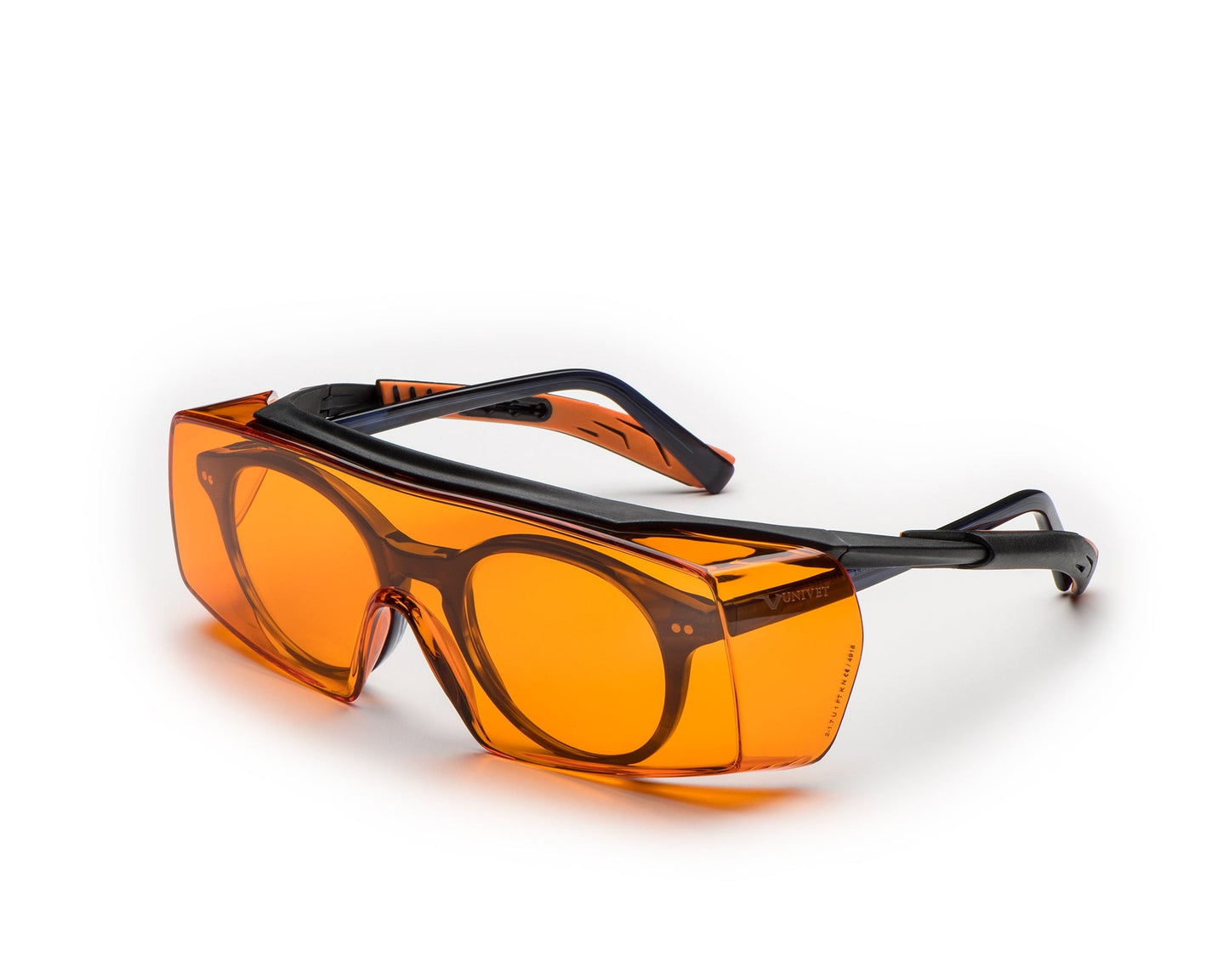 Univet Over-Spectacle Safety Glasses With SoftPad Technology - Box of 10