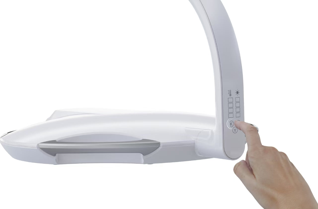Flight Quantum High Power Surgical Ceiling Light - 20 LED Bulbs, Sensor Control, 8-10Ft Ceiling Height
