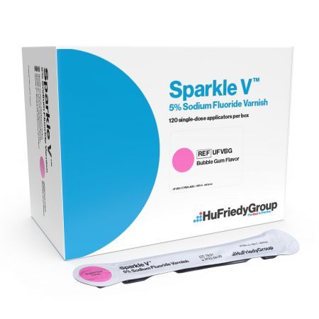 Crosstex Sparkle V Varnish, 5% Sodium Flouride, 0.4ml