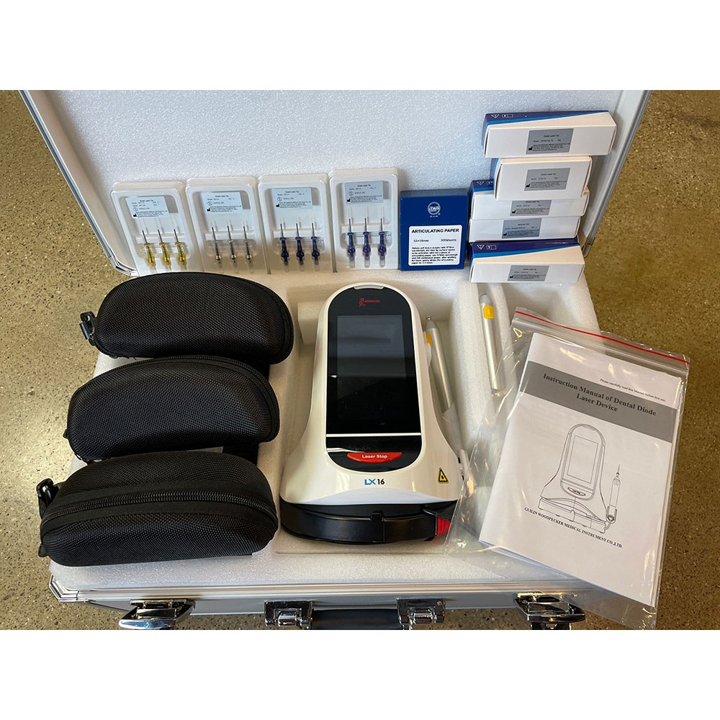 Woodpecker LX16 Plus Smart Diode Laser - 5W Triple Wavelength, 976nm, 450nm, 650nm