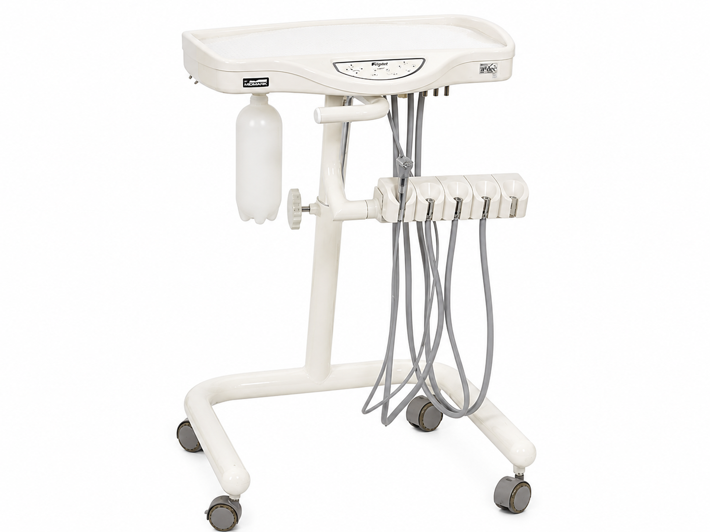 Flight A-Series Doctors Cart with TRAD-2001 Delivery Unit, 3-Way Syringe and 3 Handpiece Tubings
