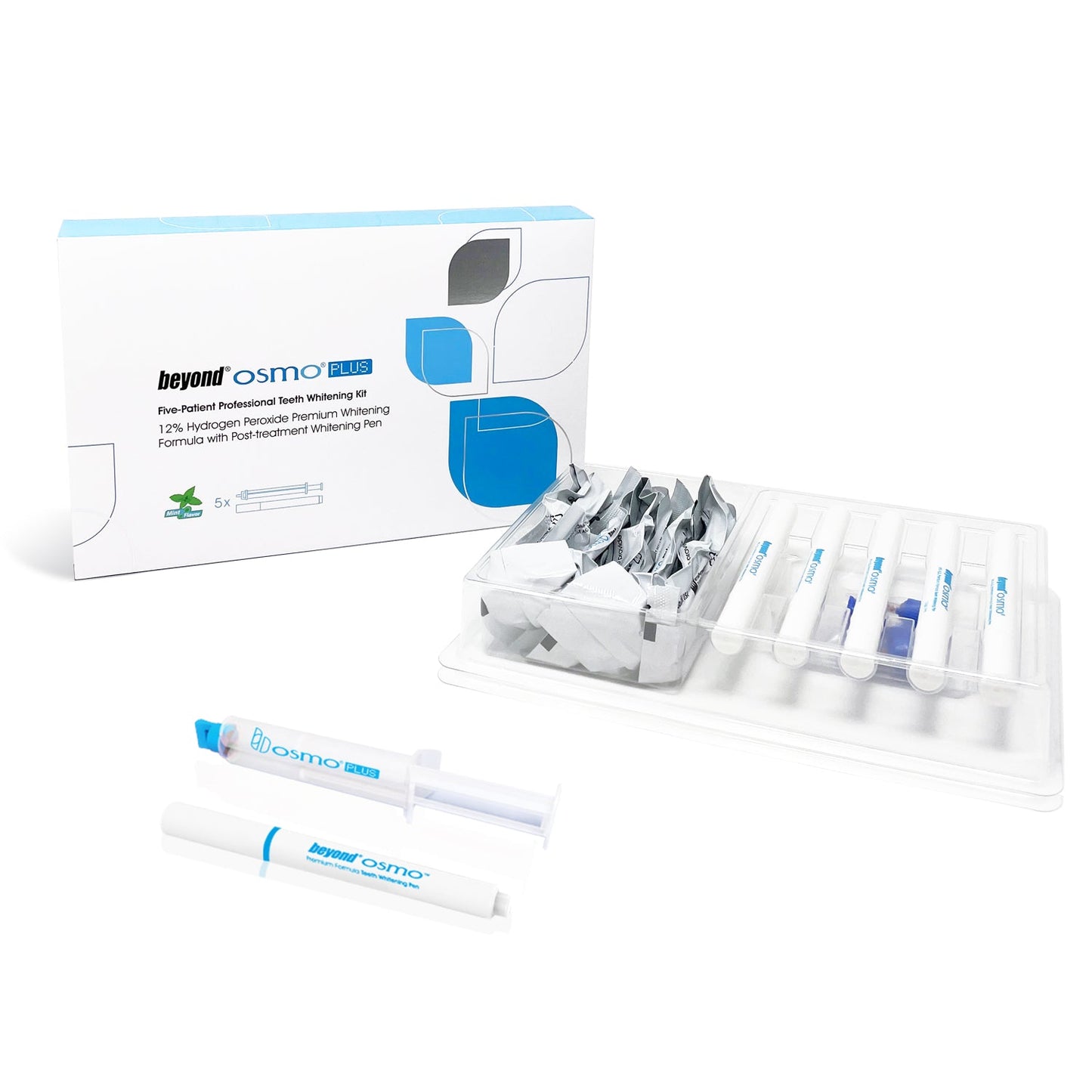 BEYOND OSMO Plus 5 Patient Professional Teeth Whitening Kit 12% - In Office