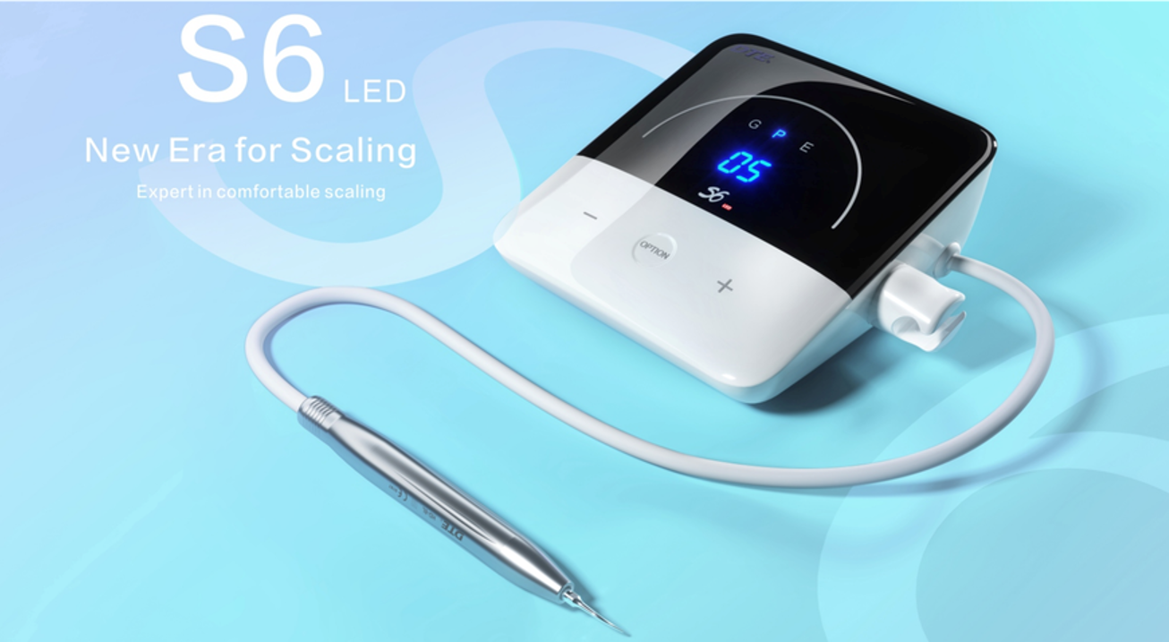 Woodpecker S6 LED Ultrasonic Piezo Scaler for Scaling, Perio, Endo
