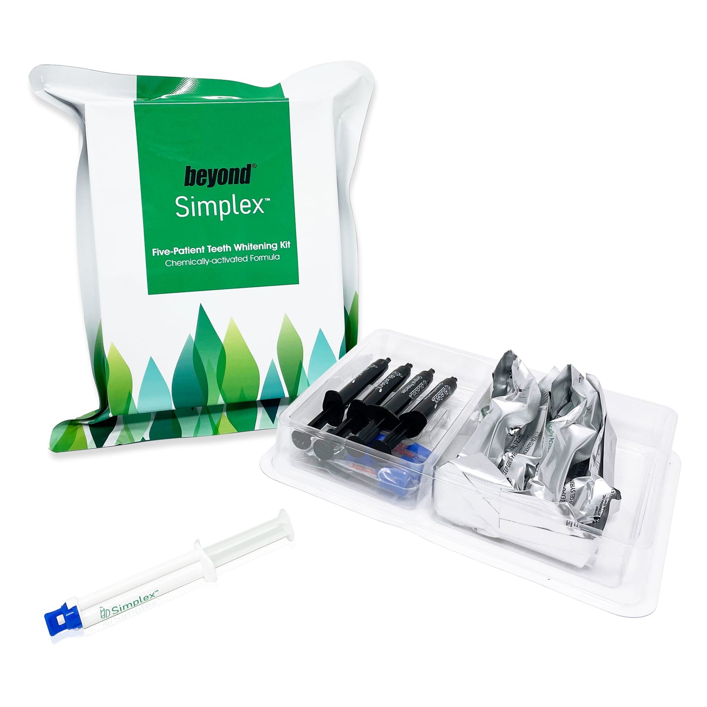 BEYOND Dental Simplex 5 Patient In Office Teeth Whitening Kit – 35% Hydrogen Peroxide