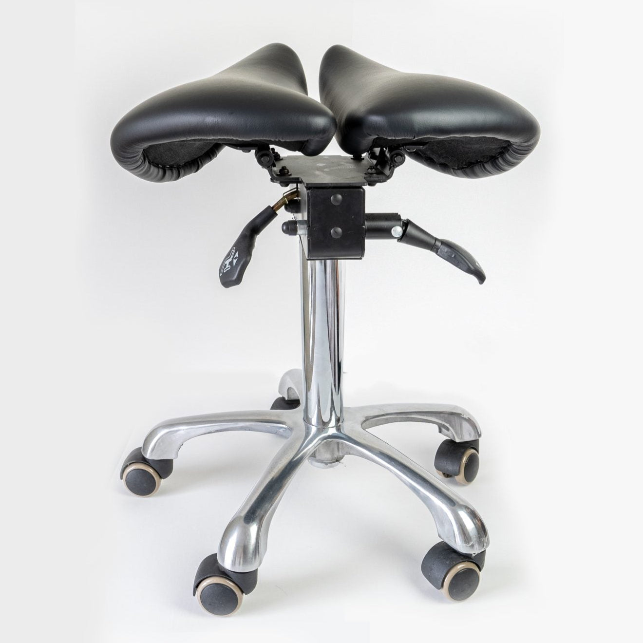 Flight Split Saddle Stool - (Black Only)