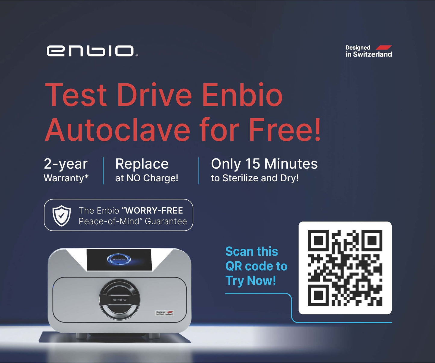 Enbio S Class B Steam Autoclave - Fully Automatic