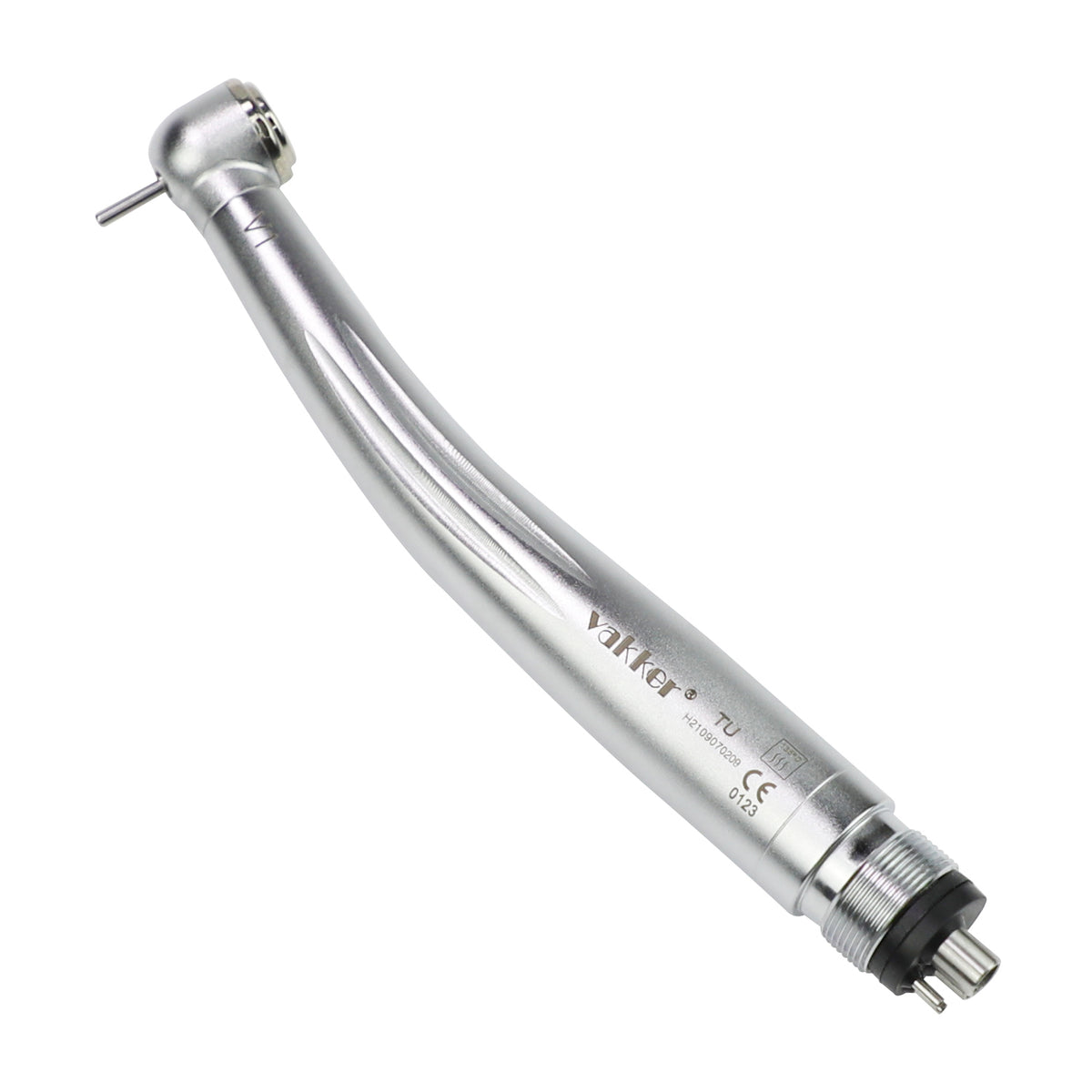 Vakker V1 Plus High Speed Air Turbine Handpiece, 4 Hole Non-Optic