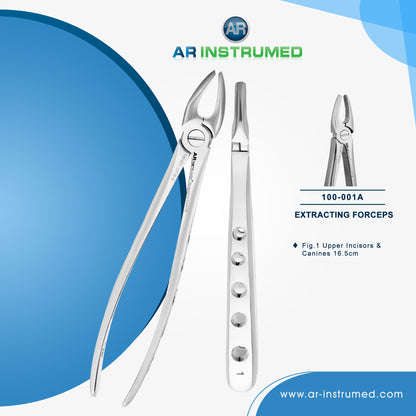 AR Instrumed Extracting Forceps Set for Adults Set of 10 PCS.
