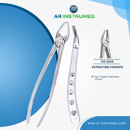 AR Instrumed Extracting Forceps Set for Adults Set of 10 PCS.