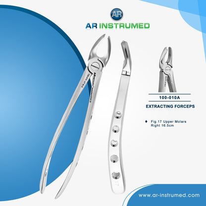 AR Instrumed Extracting Forceps Set for Adults Set of 10 PCS.