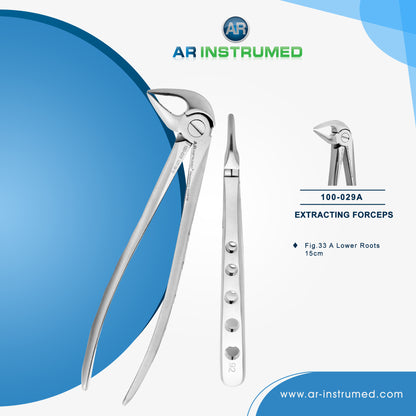 AR Instrumed Extracting Forceps Set for Adults Set of 10 PCS.