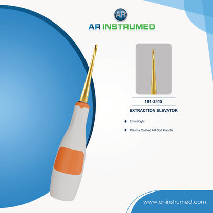 AR Instrumed Extracting Elevator Set of 6 AR Soft Plasma Coated
