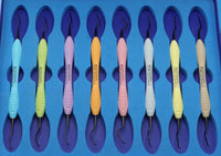 AR Instrumed Gracey Curettes Set of 8 – Titanium Tips with Silicone Handles