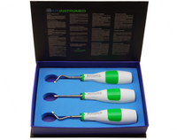 AR Instrumed Root Elevators Heidbrink Set of 3 AR Soft Handles