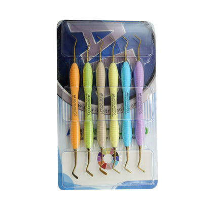 AR Instrumed Composite Instruments Set of 6 - Silicone Handles