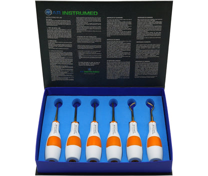 AR Instrumed Extracting Elevator Set of 6 AR Soft Plasma Coated