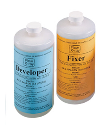 Fixer Developer Contents Flow Dental Developer and Fixer Concentrate for Film Processing ...