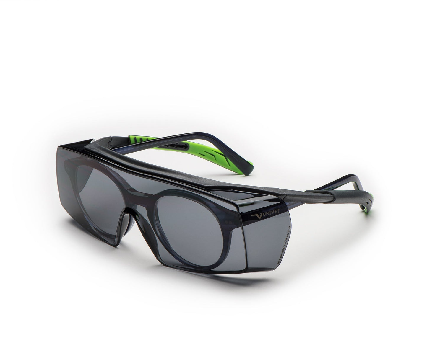 Univet Over-Spectacle Safety Glasses With SoftPad Technology - Box of 10