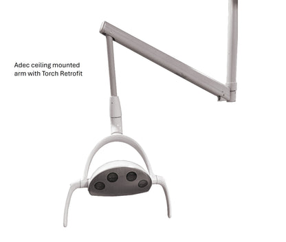 Flight Torch & IRIS LED Operatory Light Upgrade Kits for P & C, Adec, Marus, DCI and Midmark