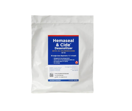 Hemaseal & Cide Unit Dose (50 - 0.1ml bulbs)