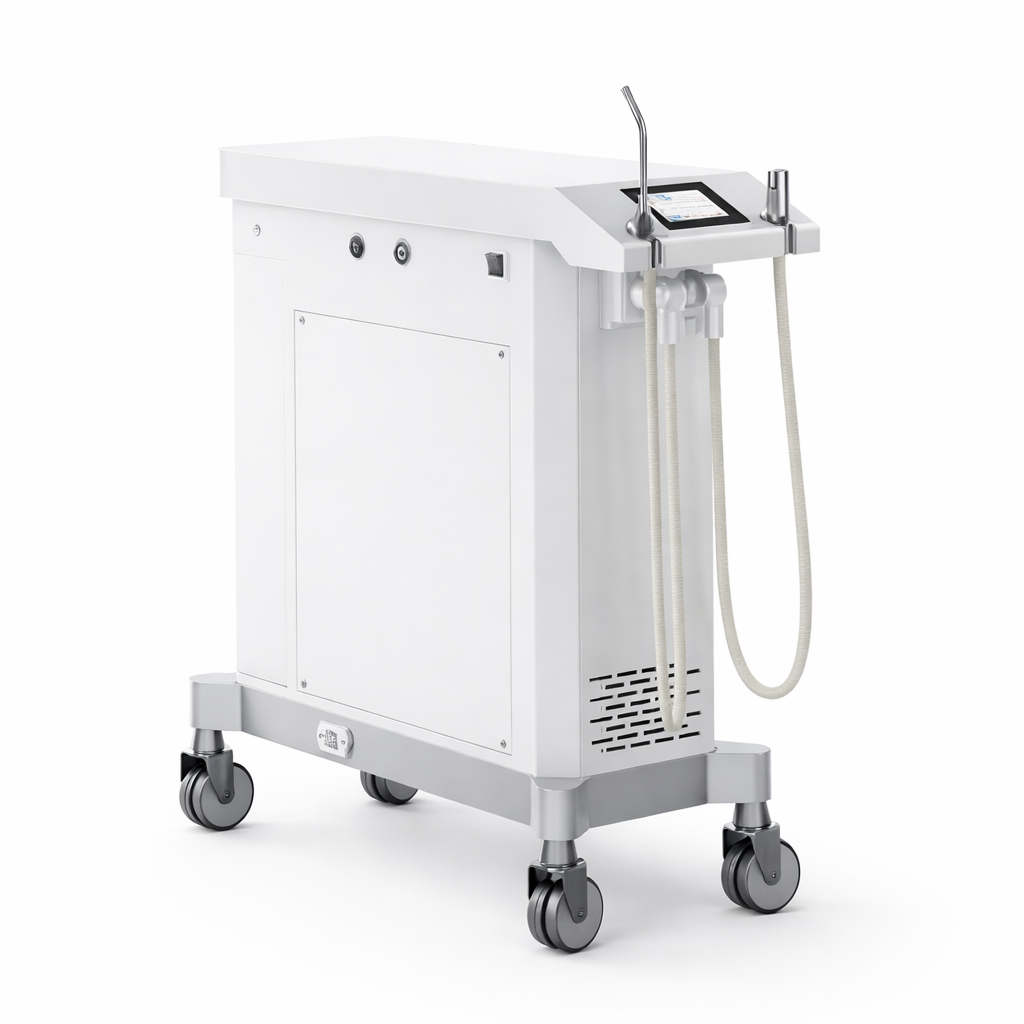 Jinme E8 Assistant Cart – Self-Contained Mobile Suction System with Onboard Vacuum