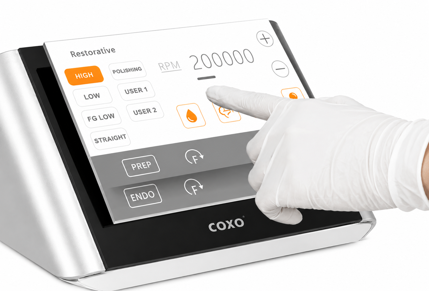 COXO C-PUMA Master Two in One Dental Electric Motor & Endo Motor with 1:5 & 6:1 Handpieces