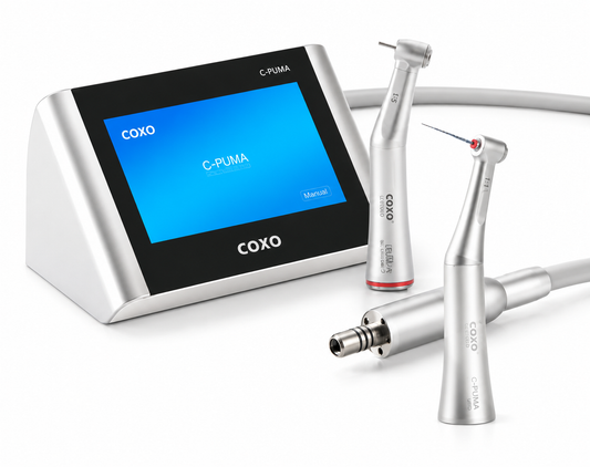 COXO C-PUMA Master Two in One Dental Electric Motor & Endo Motor with 1:5 & 6:1 Handpieces