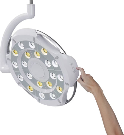 Flight Quantum  High Power Surgical Ceiling Light - 20 LED Bulbs, Sensor Control, 8-10Ft Ceiling Height