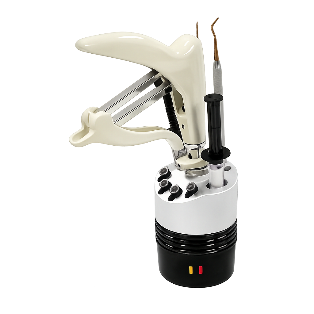 AdDent Calset Heater with MultiPRO Tray | Dental Composite Warmer