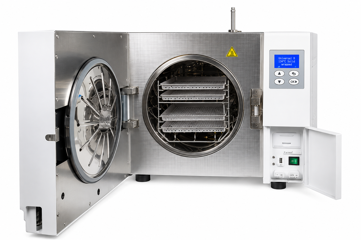 Flight Clave28+ Class S Dental Autoclave 28L with Built-In Compressor | 2-Year Warranty