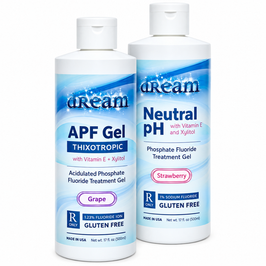Dream 60-Second Fluoride Gel — APF and Neutral pH, 16 oz Bottle