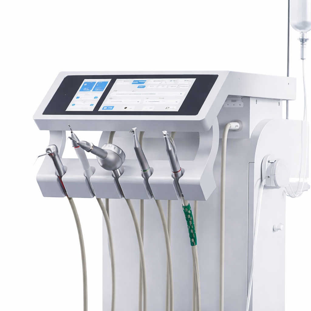 Jinme E8 Self-Contained Mobile Dental Surgery & Implant Cart with Built-In Air Compressor