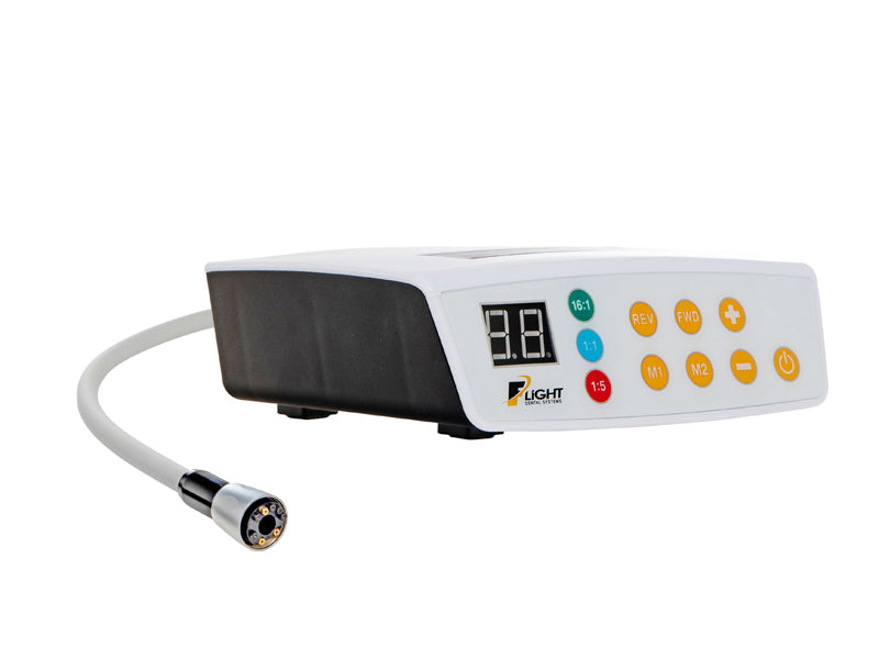 Flight Electric Motor System With LED Optics