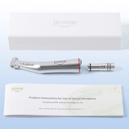 Jinme 1:5 Electric Dental Handpiece Contra Angle for E-Type Motors W15lW