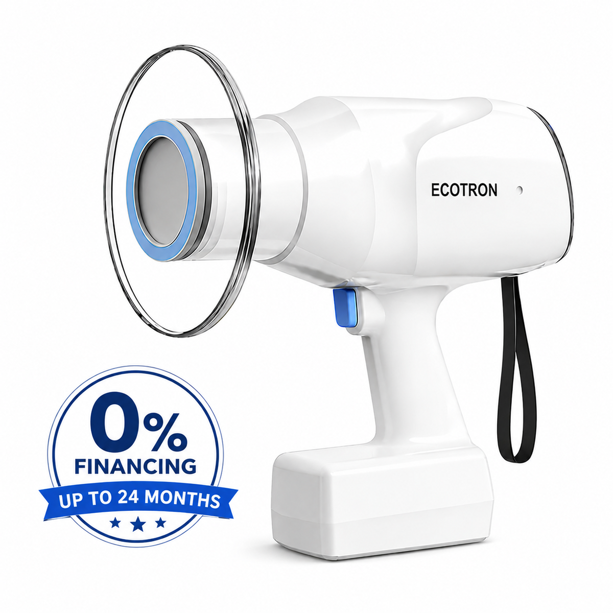 Ecotron DT-703 Handheld Dental X-Ray | 70 kV, 0.3 mm Focal Spot & Free Loaner — product view 2 of 9