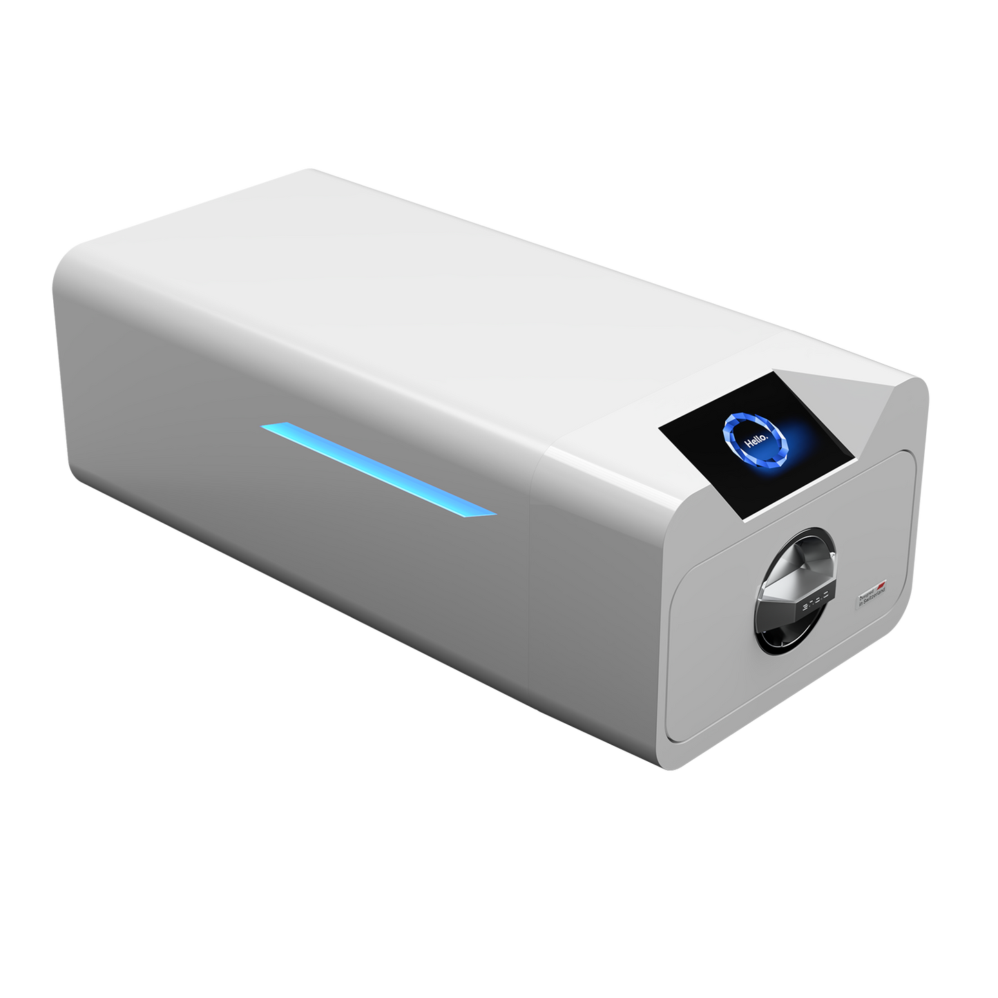 Enbio Pro Class B autoclave, front view with display