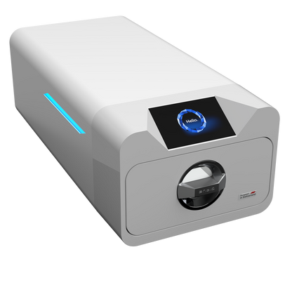 Enbio Pro Class B autoclave, rear/detail view