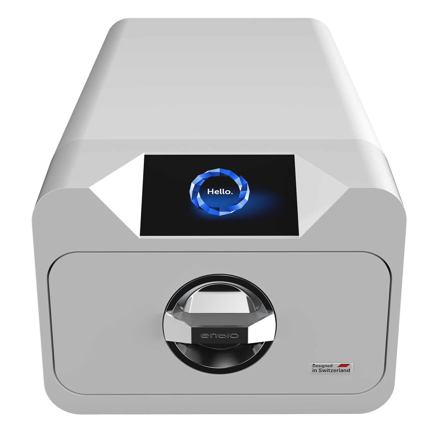 Enbio Pro Class B autoclave, front angle view