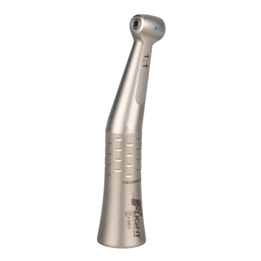 Flight 1F-DE11 1:1 Contra Angle, No Water Spray, Latch Head Push Button