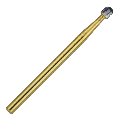G/6 Surgical (1906SU) Metal Cutting Gold Surgical Carbide Burs Round (Ball) Shaped