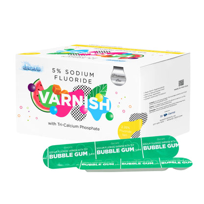 Dream Premium 5% Sodium Fluoride Varnish — Smooth-Flow 0.40 mL Unit Dose, 50/Box