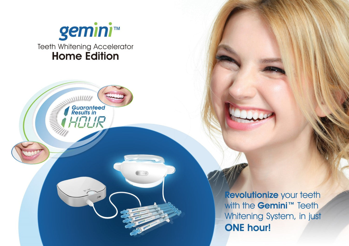 Beyond Gemini Teeth Whitening Accelerator Home Edition 6% - Take Home