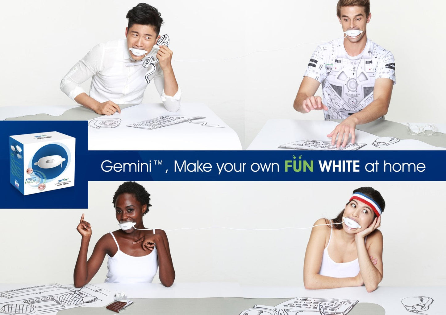 Beyond Gemini Teeth Whitening Accelerator Home Edition 6% - Take Home