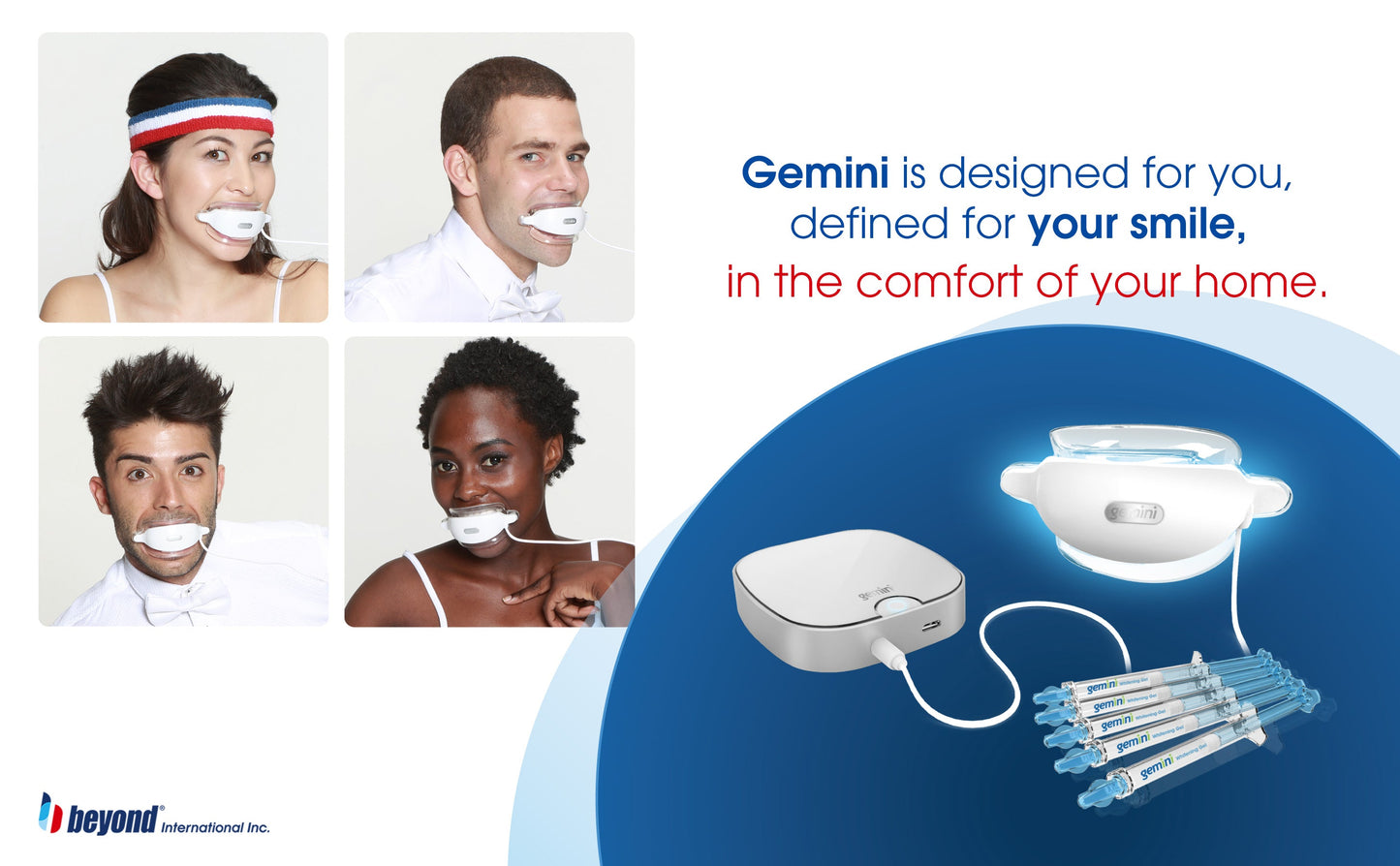 Beyond Gemini Teeth Whitening Accelerator Home Edition 6% - Take Home