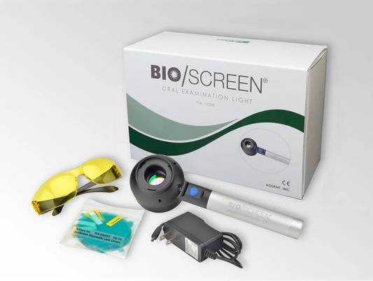 AdDent Bio/Screen Oral Cancer Exam Light - Complete Kit