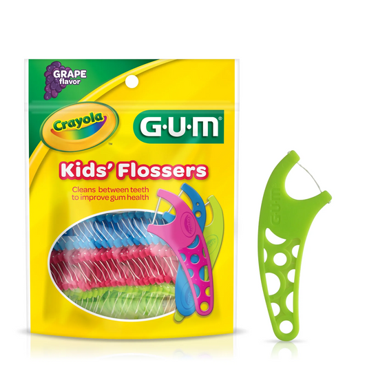 Crayola Kids Flossers 3/pk, 48 pks/bx